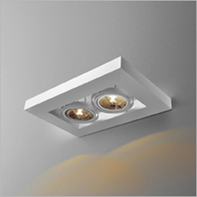 Applique Cadva 2 noir mat