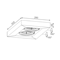 Applique Cadva 2 noir mat