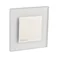 APUS LED stair luminaire 0.8W 13lm 12V 3000K IP20 square silver