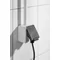 AQUANT 2K single surface-mounted socket with grounding 2P+Z IP 65 - gray 7035/7016