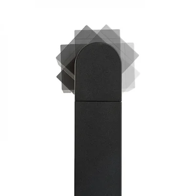 AQUE Floor lamp black matt