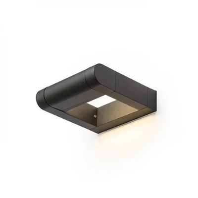 AQUE Wall lamp black matt