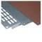 AR032M03 2 mm galvanized steel mounting plate for ARIA 32 type enclosures, 250×150 mm (HxW)