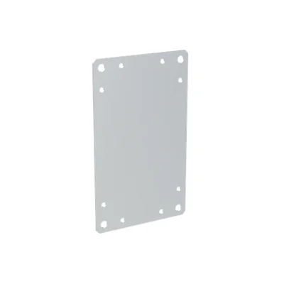 AR032M03 2 mm galvanized steel mounting plate for ARIA 32 type enclosures, 250×150 mm (HxW)