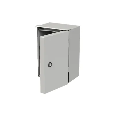 AR032P13 gray housing, 12M, IP66, class II, 315x215x170mm (HxWxD) | empty | solid door | no N+PE