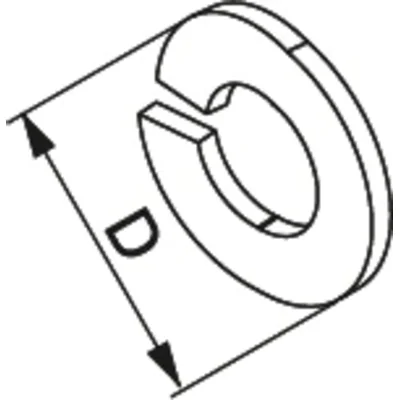 Arandela elástica PS8E