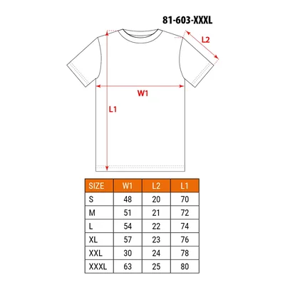 Arbeits-T-Shirt in Camouflage-Marineblau, Größe XXXL