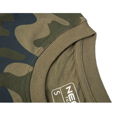 Arbeits-T-Shirt mit Camouflage-Muster, Größe XL