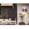 ARBOR Aplique de exterior 2x4,5W LED 800Lm WW antracita