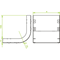 Arch width 250mm height 38mm