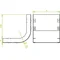 Arch width 250mm height 38mm