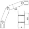 Arco articolato larghezza 500mm altezza 160mm