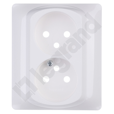 Arctic double electric socket badge