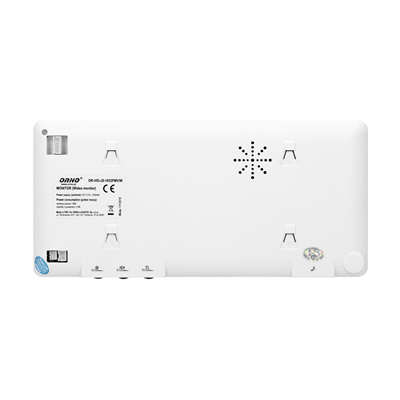 ARCUS RFID Zestaw wideodomofonowy bezsłuchawkowy 7" LCD pin hole pamięć z czytnikiem breloków zbliżeniowych biały