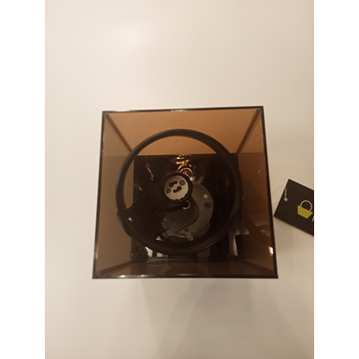 Arcylbox Ceiling lamp black transparent