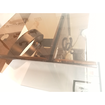 Arcylbox Ceiling lamp black transparent
