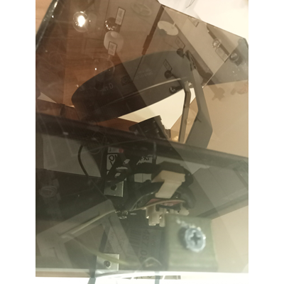 Arcylbox Ceiling lamp black transparent