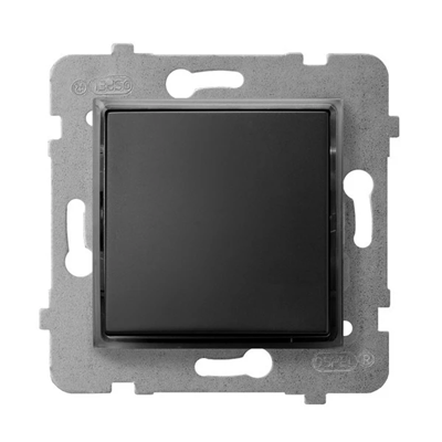 ARIA Control switch with backlight black metallic