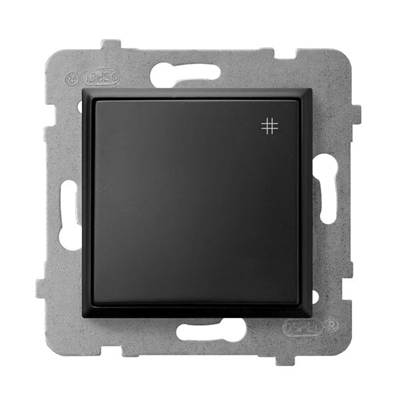 ARIA Cross connector black metallic