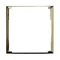 ARIA Decorative frame for double sockets for frames gold flash