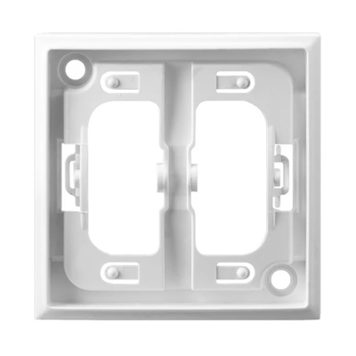 ARIA Decorative mounting frame for white connectors