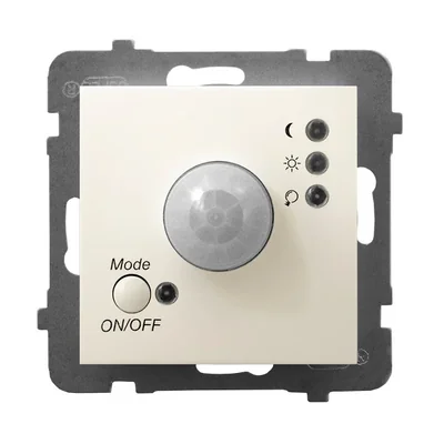 ARIA Elektronischer Bewegungssensor ecru