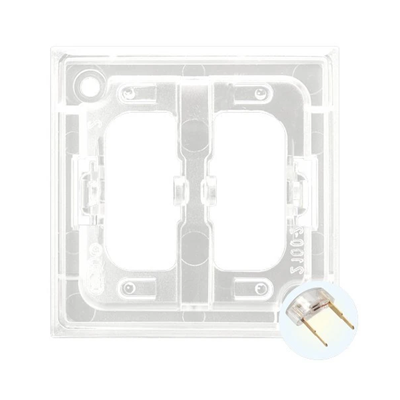 ARIA LED backlight unit for switches white