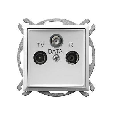 ARIA RTV DATA socket white