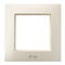 ARIA Single frame for IP44 ecru sets
