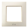 ARIA Single frame for IP44 ecru sets