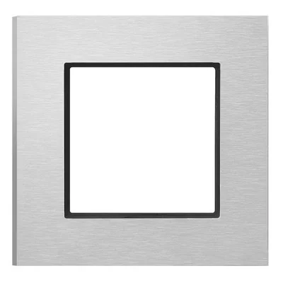 ARIA Single prestige brushed aluminum frame