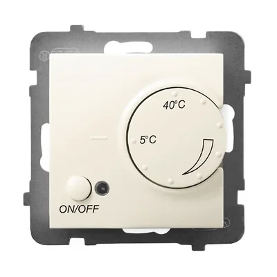 ARIA Temperature controller with ecru overhead sensor