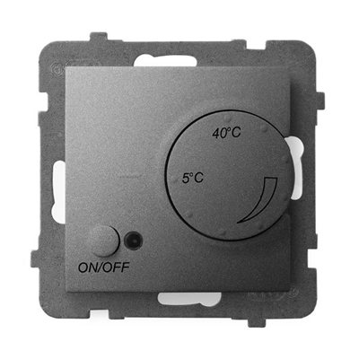 ARIA Temperature controller with underfloor sensor gray mat