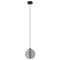 ARISCANI Single black pendant lamp