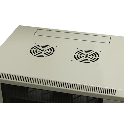 Armadio a muro, 19'', 9U, profondità 450 mm, non assemblato, RAL 7035