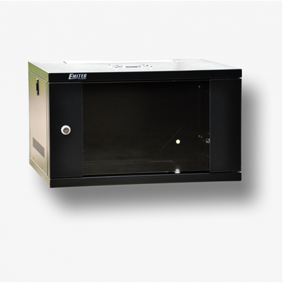 Armoire suspendue EmiterNet 19" 9U profondeur 450mm non divisée