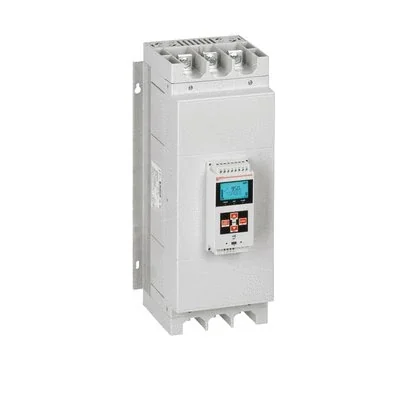 Arrancador suave ADXL0195600, tipo ADXL..., 110 kW (400 V), con relé de derivación integrado, alimentación auxiliar de 100...240 VCA. Tensión nominal de funcionamiento 208...600 VCA, 195 A.