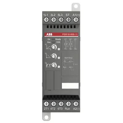 Arrancador suave PSR16-600-11 - 16 A - 208 ... 600 V CA potencia 7,5 kW a 400 V