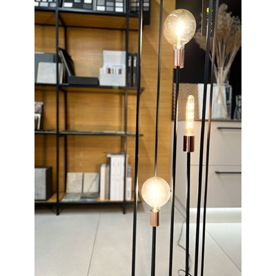 ARTHUR Floor lamp E27 IP20 black