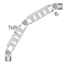 Articulated arch, LLL300H42
