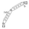 Articulated arch, LLL300H42