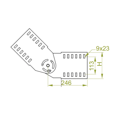 Articulated connector
