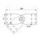 Articulated connector for cable tray, LGPH100