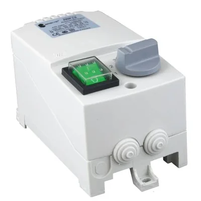 ARW 3.0/S IP 54 Einphasen-Fünfstufen-Spartransformator IP30 oder IP54 Lüfterdrehzahlregler im Gehäuse
