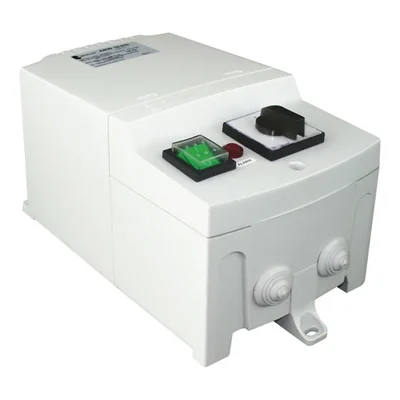ARW10.0/S Single-phase five-stage autotransformer IP30 or IP54 fan speed controller in housing