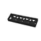 AS 4-fach Wandeinbaudose, schwarz metallic
