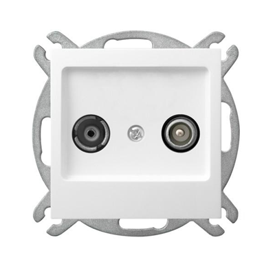 AS Final RTV socket ZAR 2.5-3 dB white