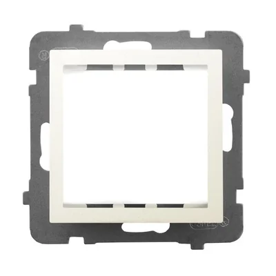 AS Flush-mounted adapter for the OSPEL 45 system for the As ecru series