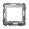 AS Flush-mounted adapter for the OSPEL 45 system for the As series, silver