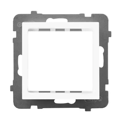 AS Flush-mounted adapter for the OSPEL 45 system for the As series, white